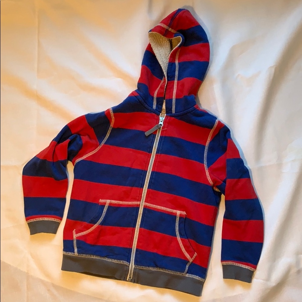 Hannah Andersson Fleece Lined full zip hoodie